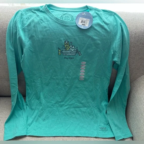 Life is good long sleeve tee - Picture 3 of 6